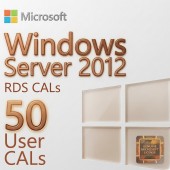 Windows Server 2012 R2 RDS 50 User CAL