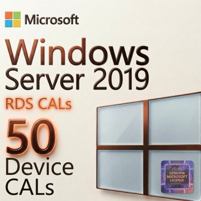 Купить Windows Server 2019 RDS 50 Device CAL