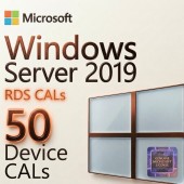 CAL de dispositivo de Windows Server 2019 RDS 50
