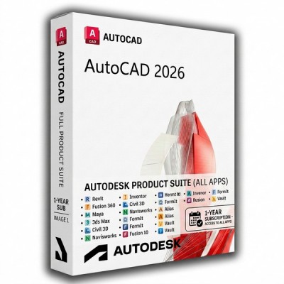 Подписка Autodesk All Apps (Все приложения)