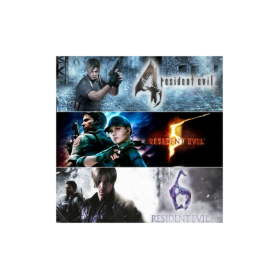 Resident Evil Triple 4+5+6 (PS4/PS5/RU) Аренда 7 дней
