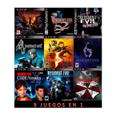 Resident Evil ALL Все части (PS3/RUS) Активация