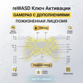 reWASD ключ активации Gamepad с дополнениями пожизненная лицензия Advanced edition