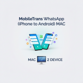 MobileTrans WhatsApp (iPhoneAndroid) MAC 2 DEVICE