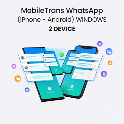 MobileTrans WhatsApp (iPhoneAndroid) WINDOWS 2 DEVICE