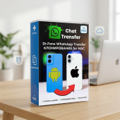 Dr.Fone WhatsApp Transfer КЛОНИРОВАНИЕ for MAC