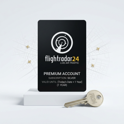 FLIGHTRADAR24 с подпиской SILVER до 1 года (аккаунт)