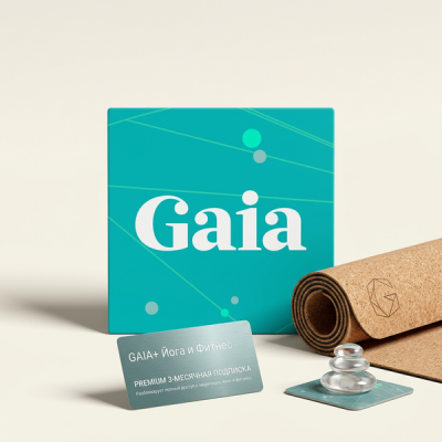 GAIA+ Йога и Фитнес Premium 3-месячная подписка