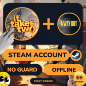 Оффлайн аккаунт STEAM  | IT TAKES TWO + A WAY OUT |