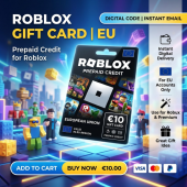 Подарочная карта Roblox | Европа (EU)