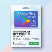 Google Play Gift Code (Польша) — официальный цифровой код