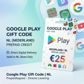 Google Play Gift Code (Нидерланды) — официальный цифровой код