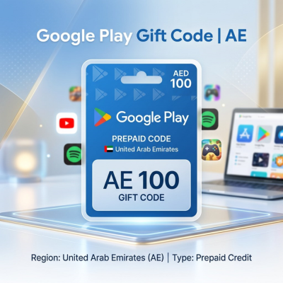 Google Play Gift Code (ОАЭ) — официальный цифровой код