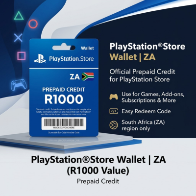 Пополнение PlayStation Store Wallet | ZA (ЮАР) | АВТОВЫДАЧА