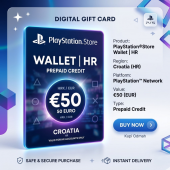 Пополнение PlayStation Store Wallet | HR (Хорватия) | АВТОВЫДАЧА