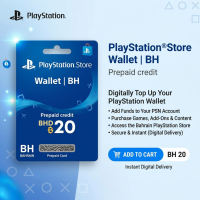 Пополнение PlayStation Store Wallet | BH (Бахрейн) | АВТОВЫДАЧА