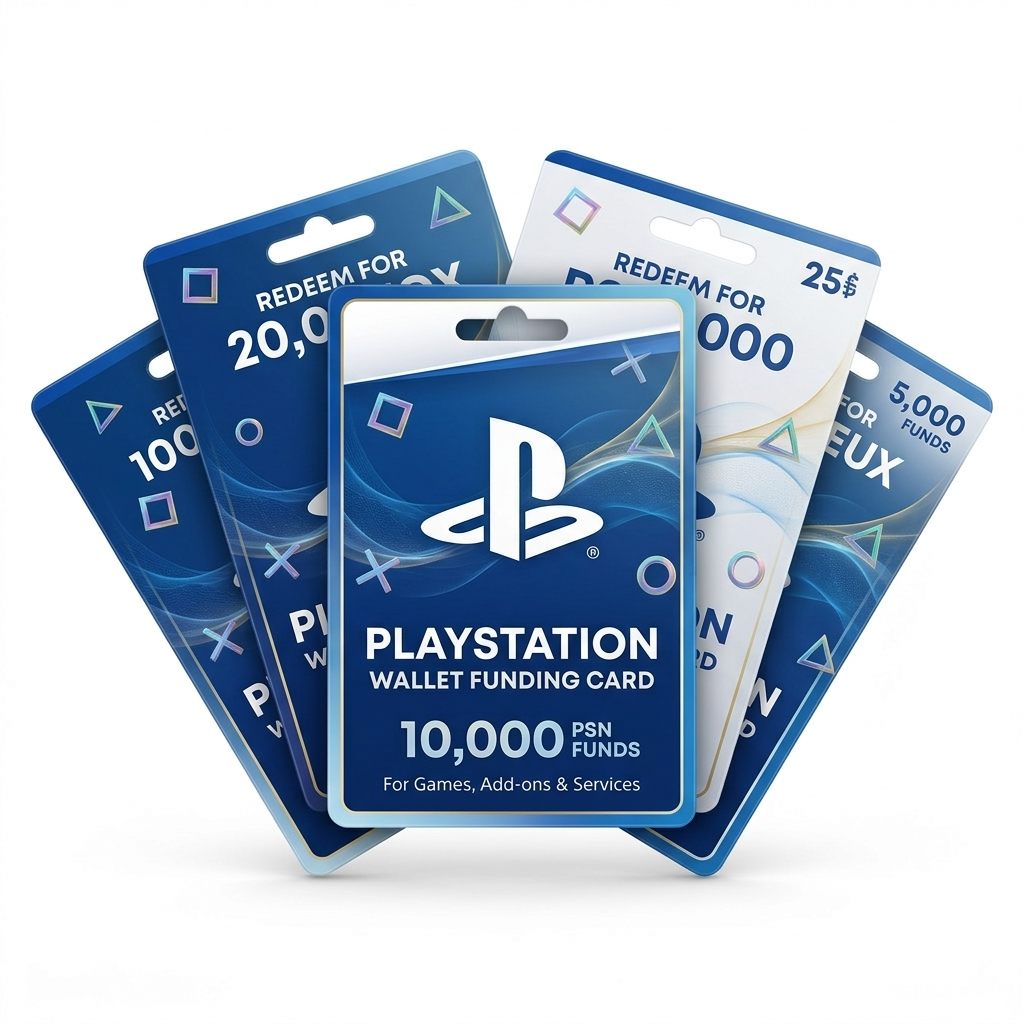 Карты PlayStation Store Wallet